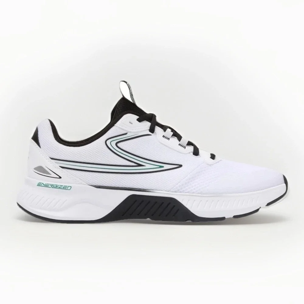 Fila Action Stride Energized Athletic Shoes Sneaker White Black Men's Size 11